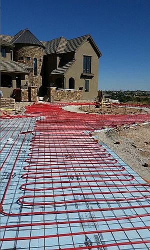 Heated Paver driveway Denver CO